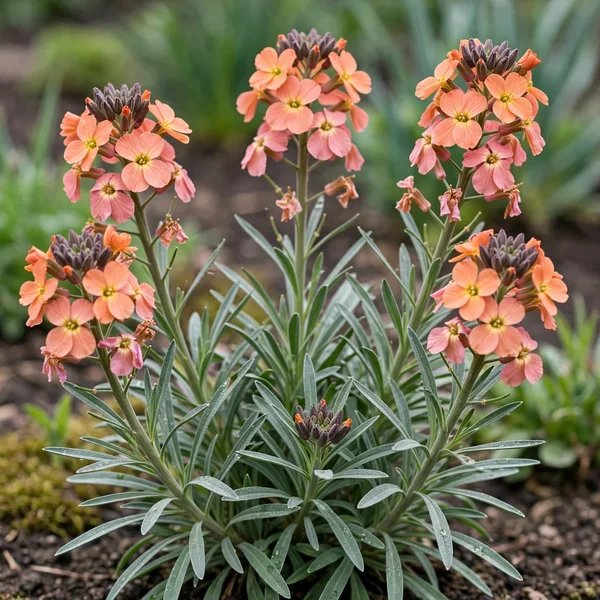 Erysimum cheiri 'Apricot Twist'