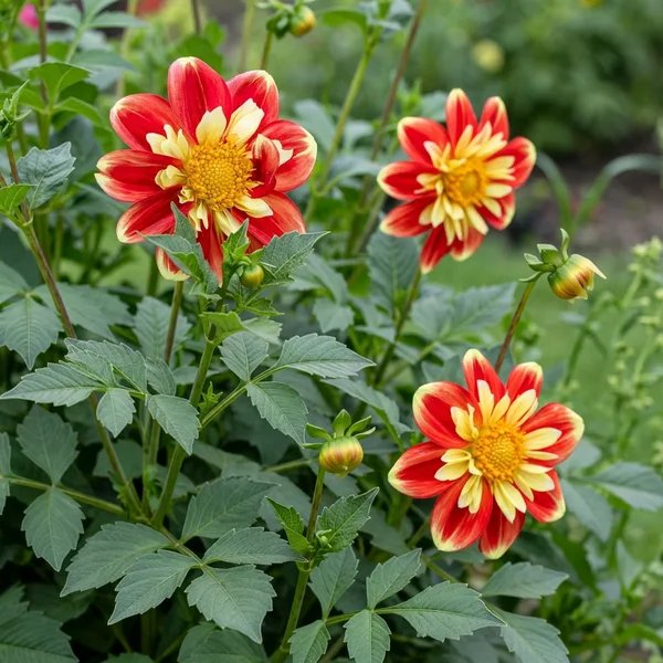 Dahlia x hybrida 'Pooh'