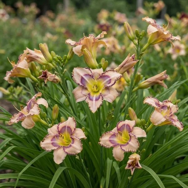 Hemerocallis x hybrida 'Handwriting On The Wall'