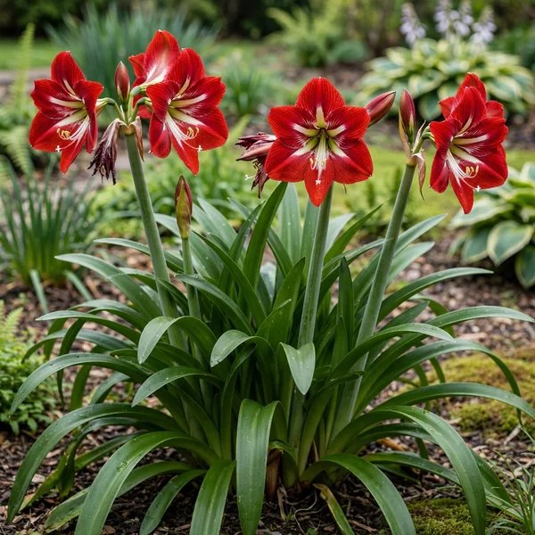 Hippeastrum x hybrida 'Red Glory'
