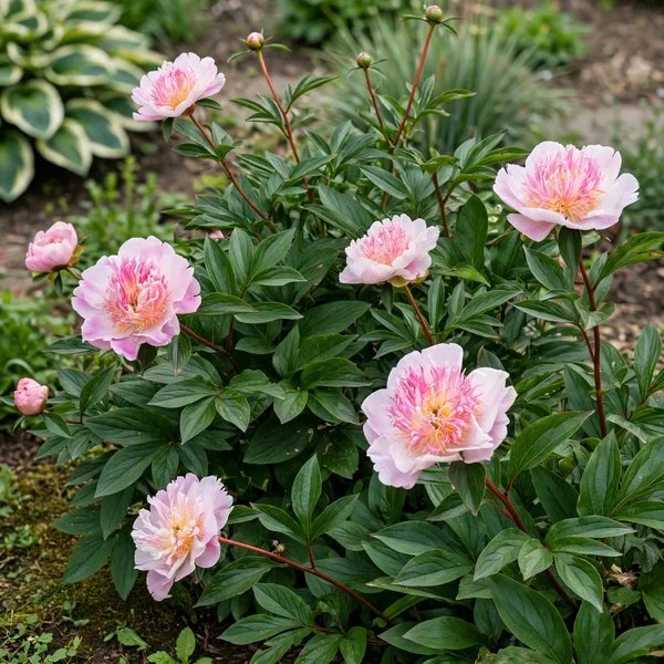 Paeonia lactiflora 'Do Tell'