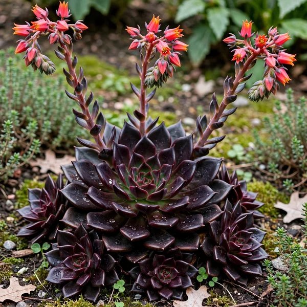 Echeveria secunda 'Black Prince'