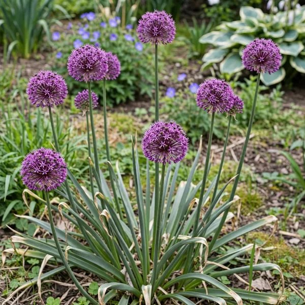 Allium hollandicum 'Purple Sensation'