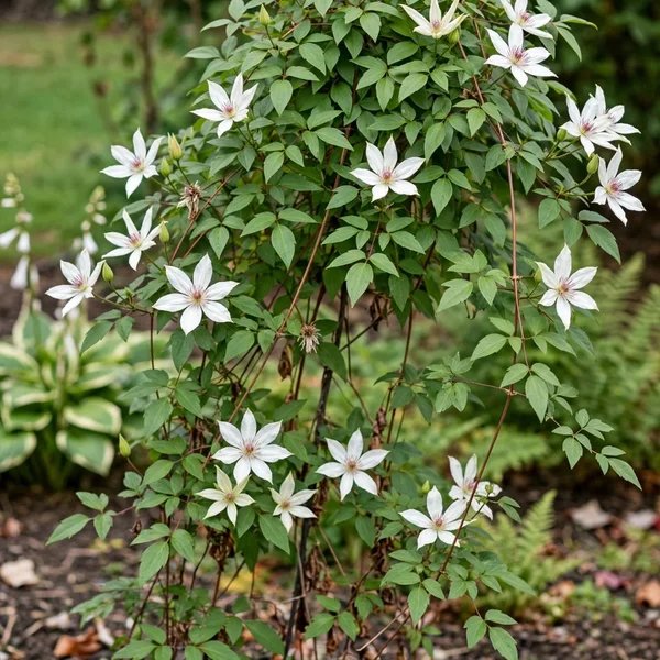 Clematis paniculata 'Fuyu-No-Tabi'