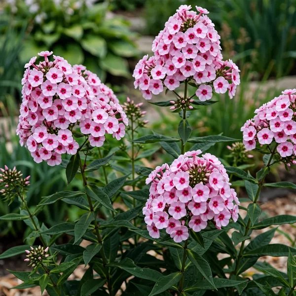 Phlox paniculata 'Bright Eyes'
