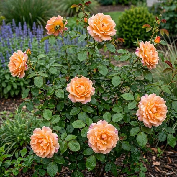 Rosa x hybrida 'Forever Amber'