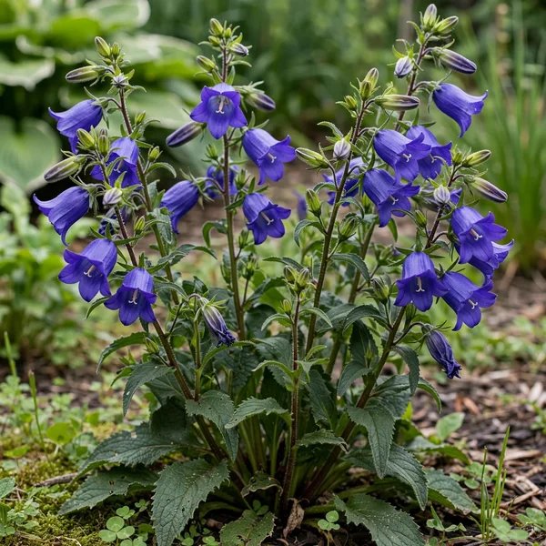Campanula medium 'Deep Blue'
