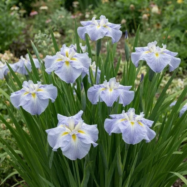 Iris ensata 'Ocean Mist'