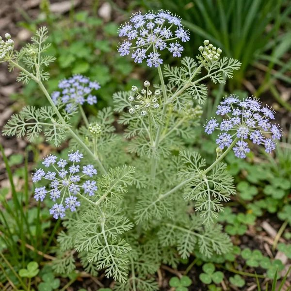 Trachymene coerulea 'Lacy Blue'