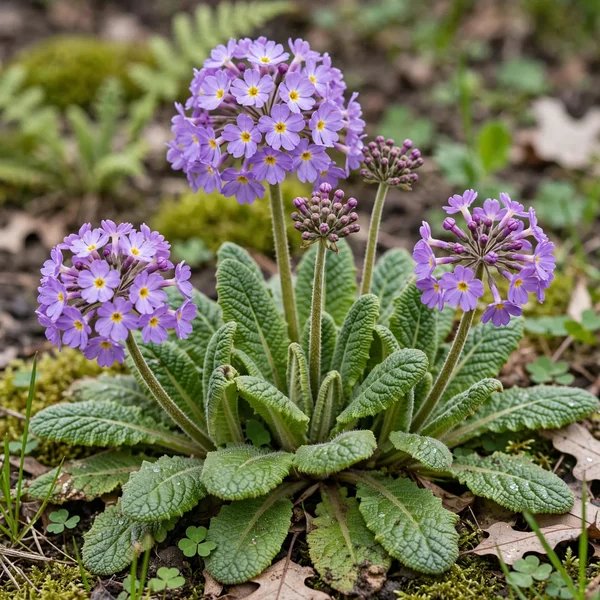 Primula x polyantha 'Lilac'