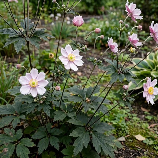 Anemone x hybrida 'Elegans'