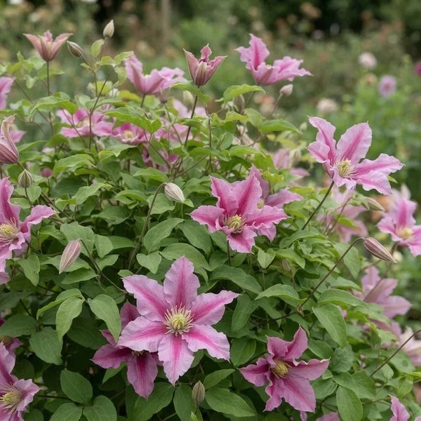 Clematis viticella 'Vicki'