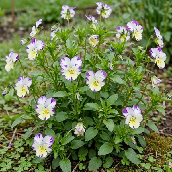 Viola cornuta 'Rebecca'
