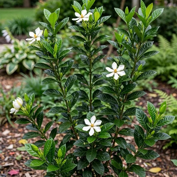 Gardenia jasminoides 'Diamond Spire'