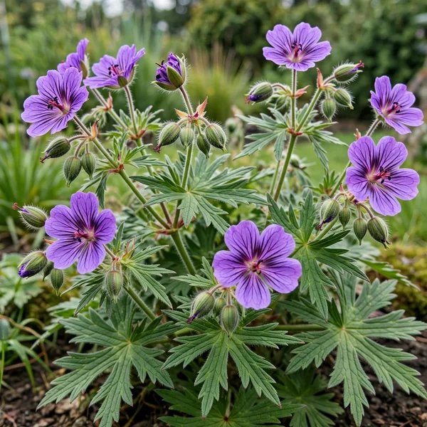Geranium x magnificum 'Lover's Mix'