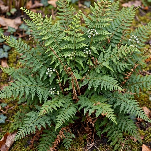 Polystichum setiferum 'Herrenhausen'