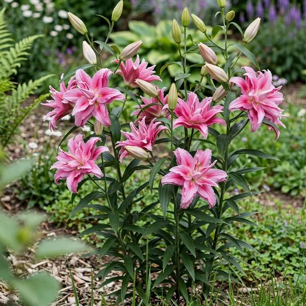 Lilium lankongense 'Elena Rose'