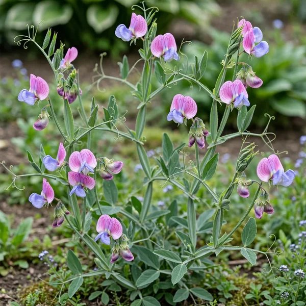 Lathyrus odoratus 'Sugar Magnolia'