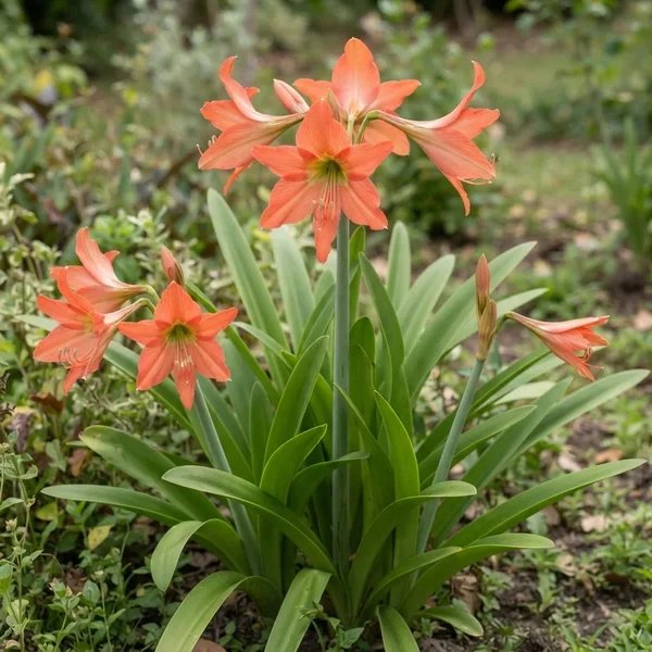 Hippeastrum x hybrida 'Flamboyant'