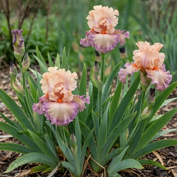 Iris x germanica 'Poster Girl Kickstart'