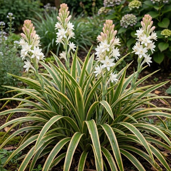 Polianthes tuberosa 'Swarna Rekah'